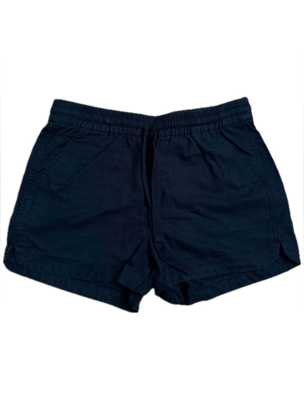 J. Crew Black Elastic-Waist Shorts | Size XXS